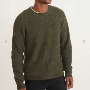 Marine Layer Coleman Crewneck Sweater size M in Thyme Heather
